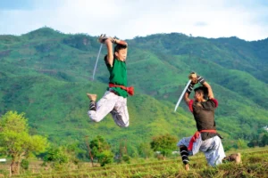 Thang-ta-Manipur indian folk dance